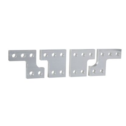 Picture of Power connections, MasterPact NT, chassis, spare part, 70mm to 95mm pitch, flat connection, 4 poles, set of 4 parts