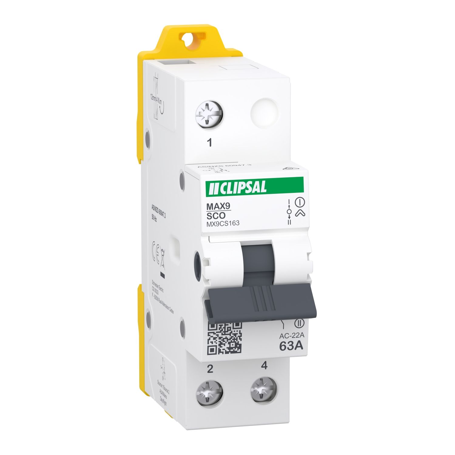 Picture of Changeover switch, MAX9, 1P, 63A