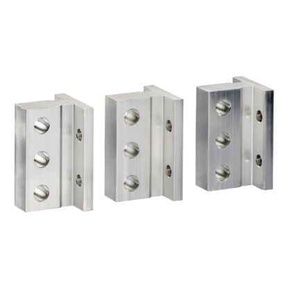 Picture of Power connections, MasterPact NW, frame, spare part, 3 poles, fixed or drawout, 800A to 2000A, vertical or horizontal, 3 parts