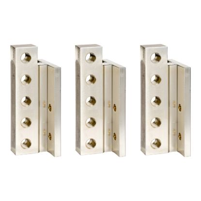 Picture of Power connections, MasterPact NW, frame, spare part, 3 poles, fixed or drawout, 4000A, 3 parts