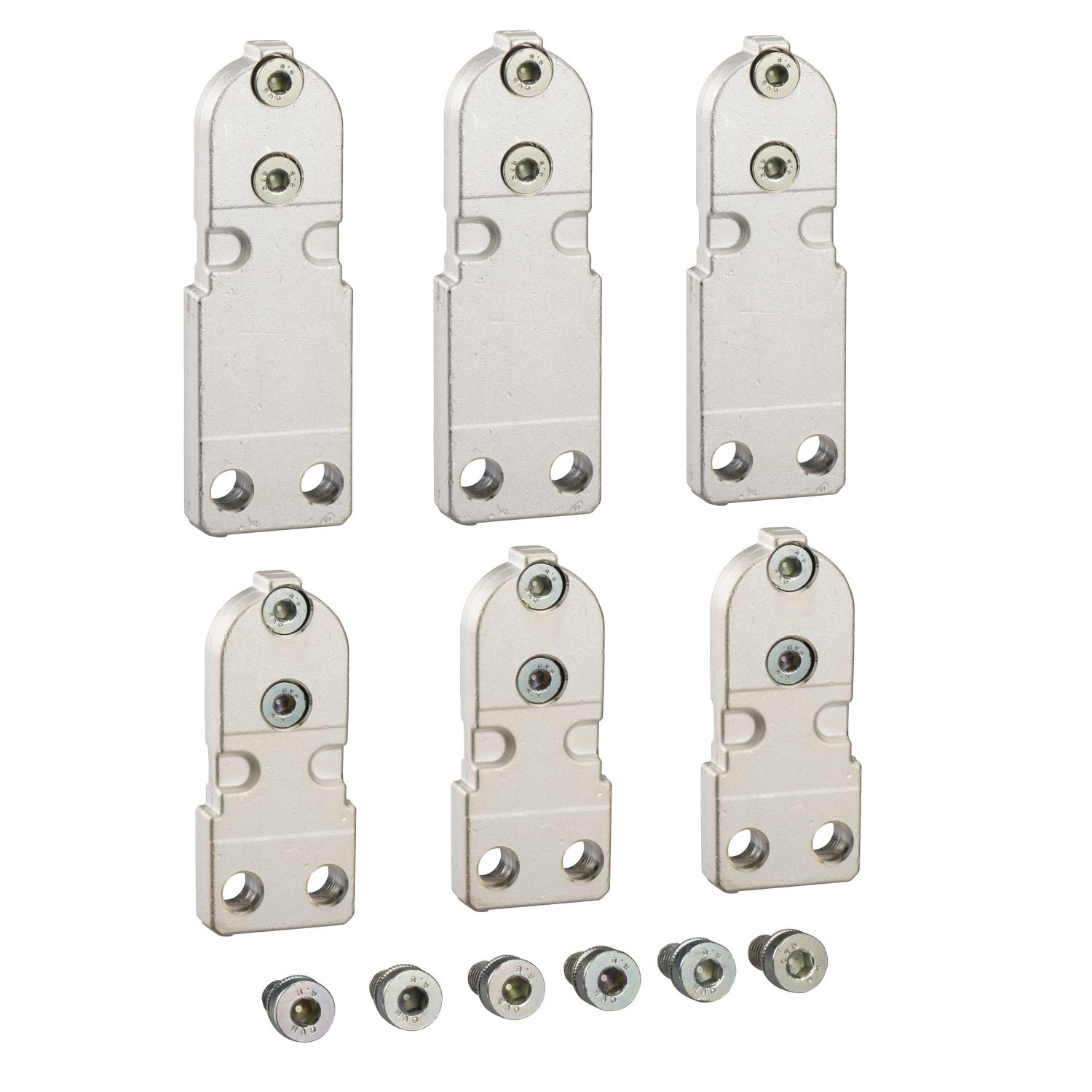 Picture of Connection, MasterPact NT, chassis, spare part, 3 poles, drawout, 630A to 1600A, top or bottom mounting, 6 parts