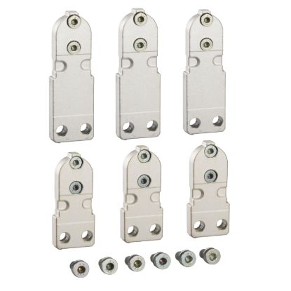 Picture of Connection, MasterPact NT, chassis, spare part, 3 poles, drawout, 630A to 1600A, top or bottom mounting, 6 parts