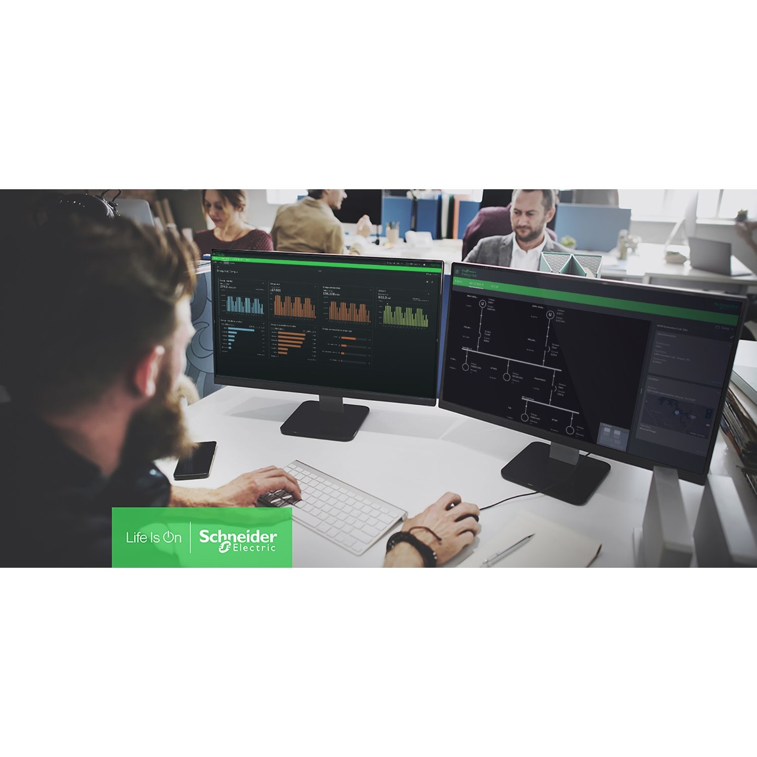 Picture of license for EcoStruxure Energy Hub - Energy Analysis, 3 Year Term, 1 Device Credit