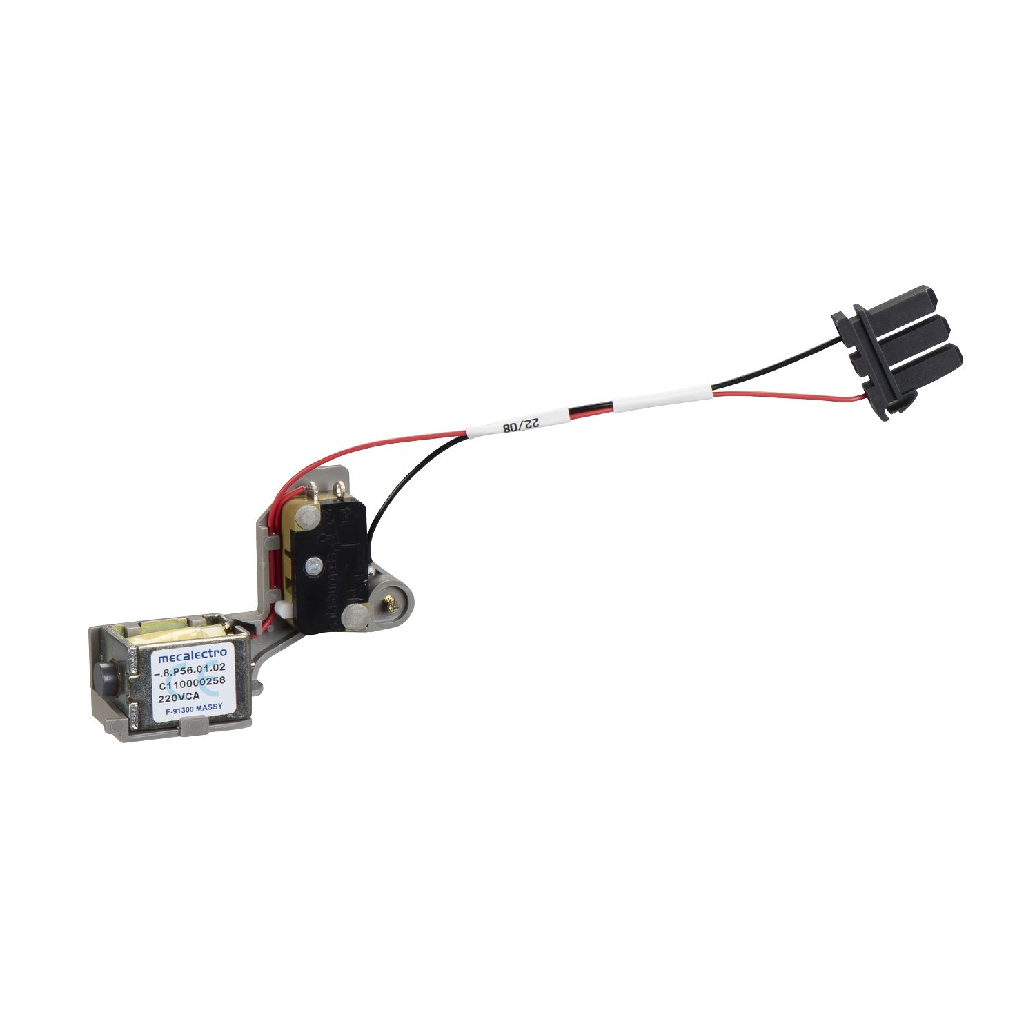 Picture of Protection components, MasterPact NT, frame, spare part, remote reset 200VAC and 250VAC.