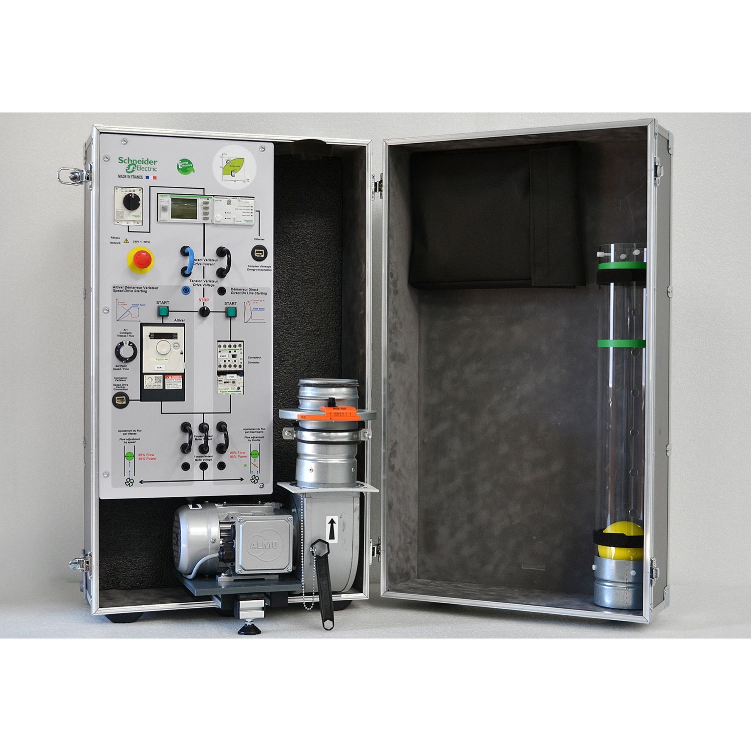 Picture of Bench unit, smart building and smart grid, energy efficiency of ventilation