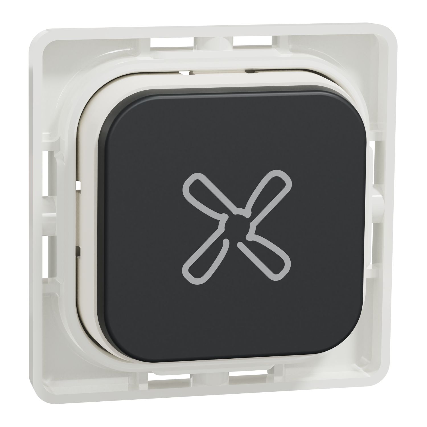 Picture of Push Button Assembly, Clipsal Iconic, Fan