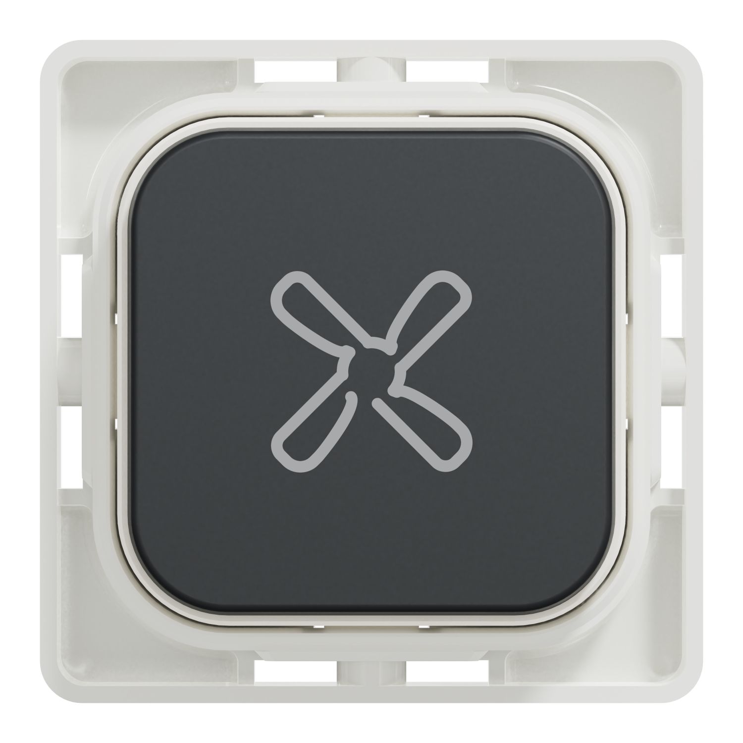 Picture of Push Button Assembly, Clipsal Iconic, Fan