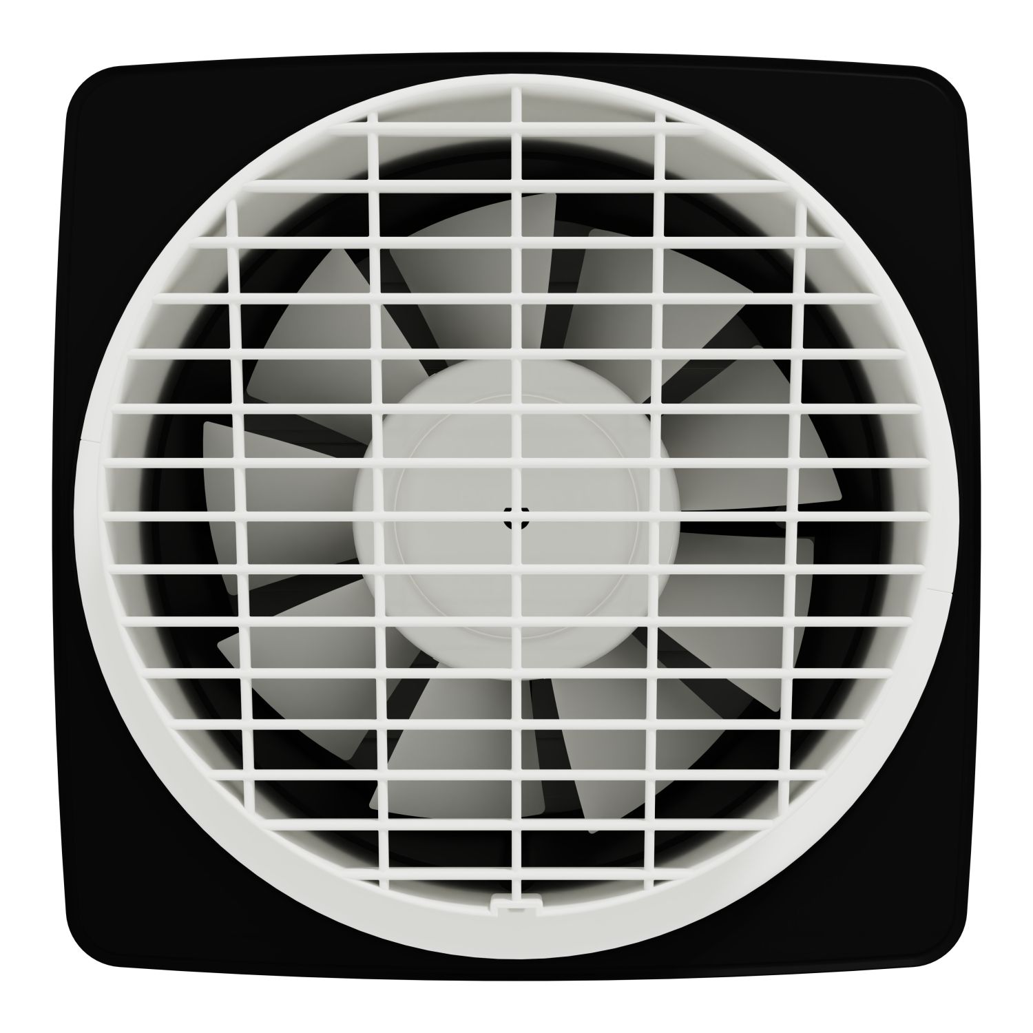 Picture of Exhaust fan, Airflow, window, 200mm blade dia, auto louvre, white