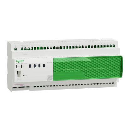 Picture of Dimmer, SpaceLogic C-Bus, 4 channel, 2A per channel, DIN rail mount, inbuilt switchable C-Bus power supply, white