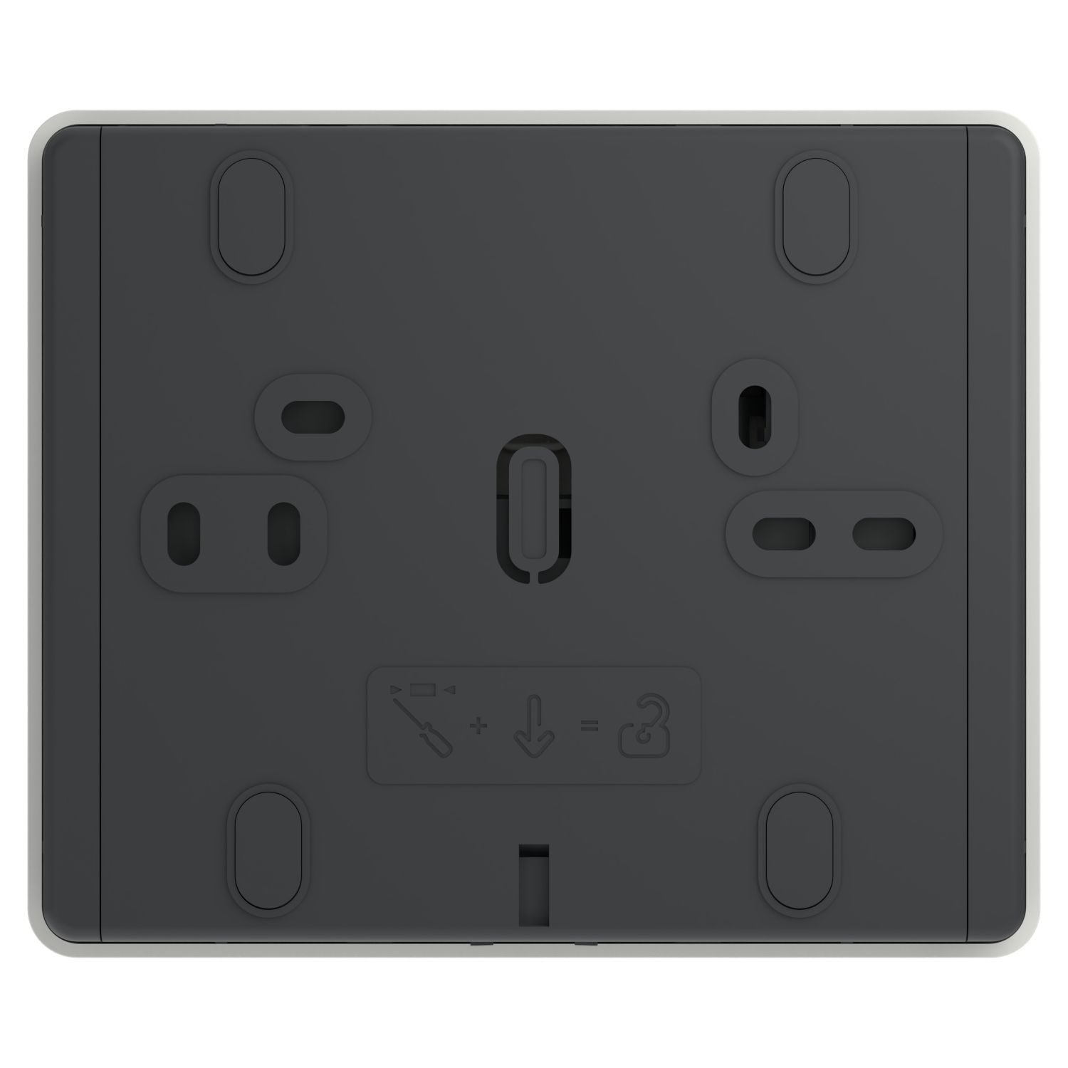 Picture of Hub, Wiser, Zigbee/IP, 240VAC, USB type C, 1.5A, 5VDC, white