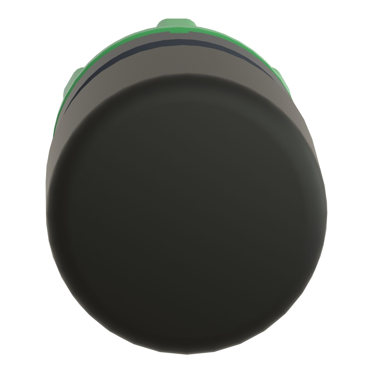 Picture of Head for non illuminated pushbutton, Harmony XB5, plastic, black, mushroom 30mm, 22mm, spring return