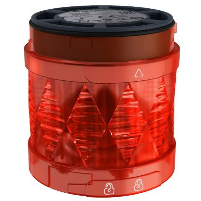 Picture of Illuminated LED unit for modular tower lights, Harmony XVU, red, Ø60, steady, IP65, 24 V AC/DC