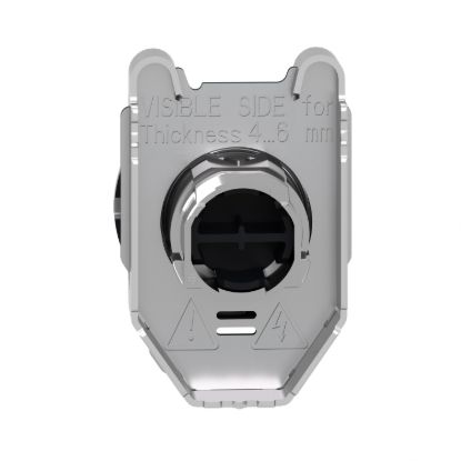 Picture of Head for non illuminated push button, Harmony XB4, flush mounted green projecting pushbutton