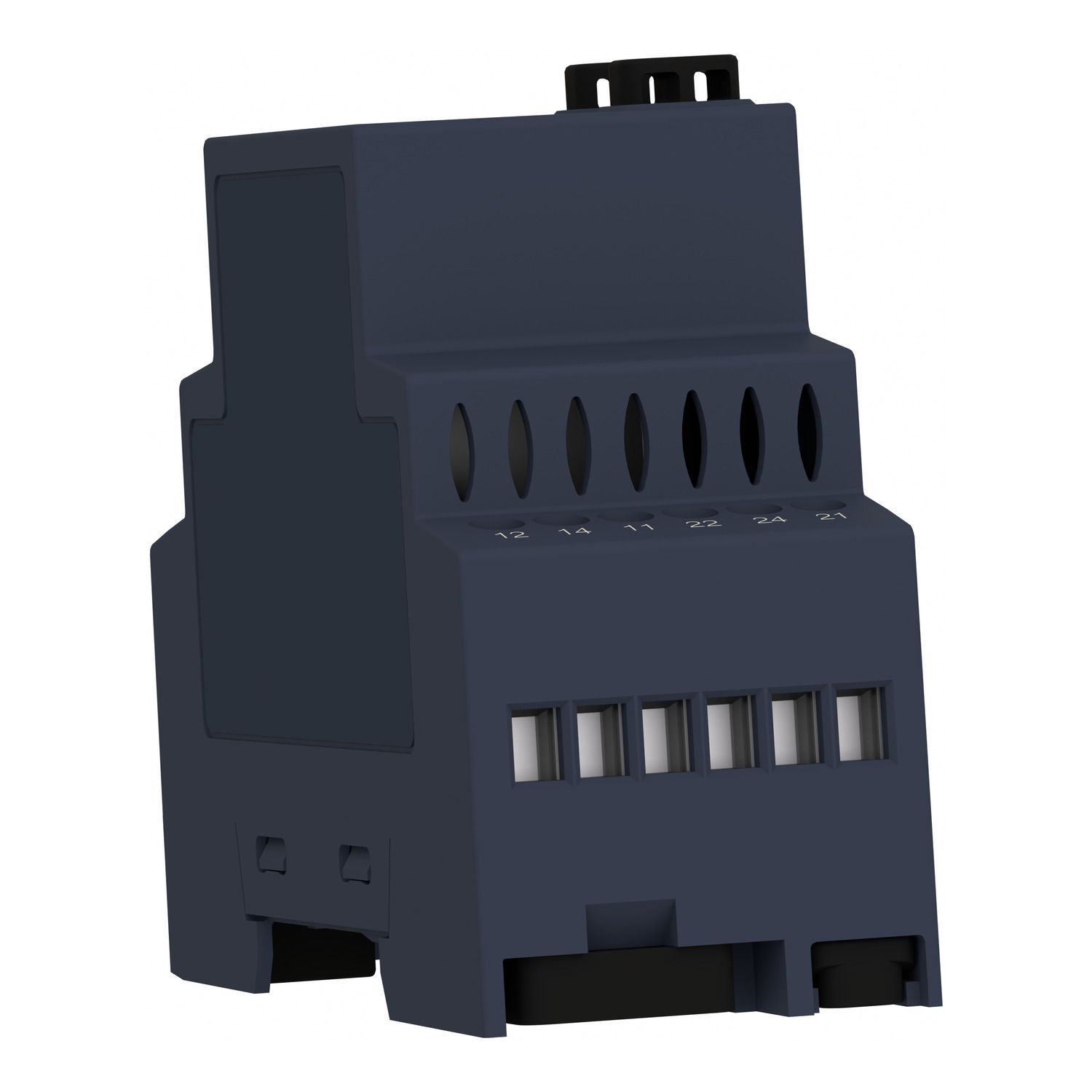 Picture of Programmable receiver - 2 relays - 24..240  V AC/DC - 2 pusbuttons - 6 LEDs