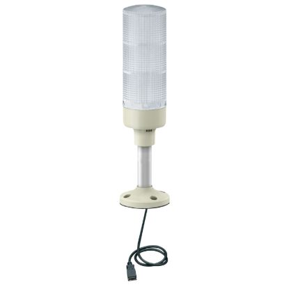 Picture of Pre assembled USB programmable tower lights, Harmony XVGU, multi color, 60mm, steady flashing LED, buzzer