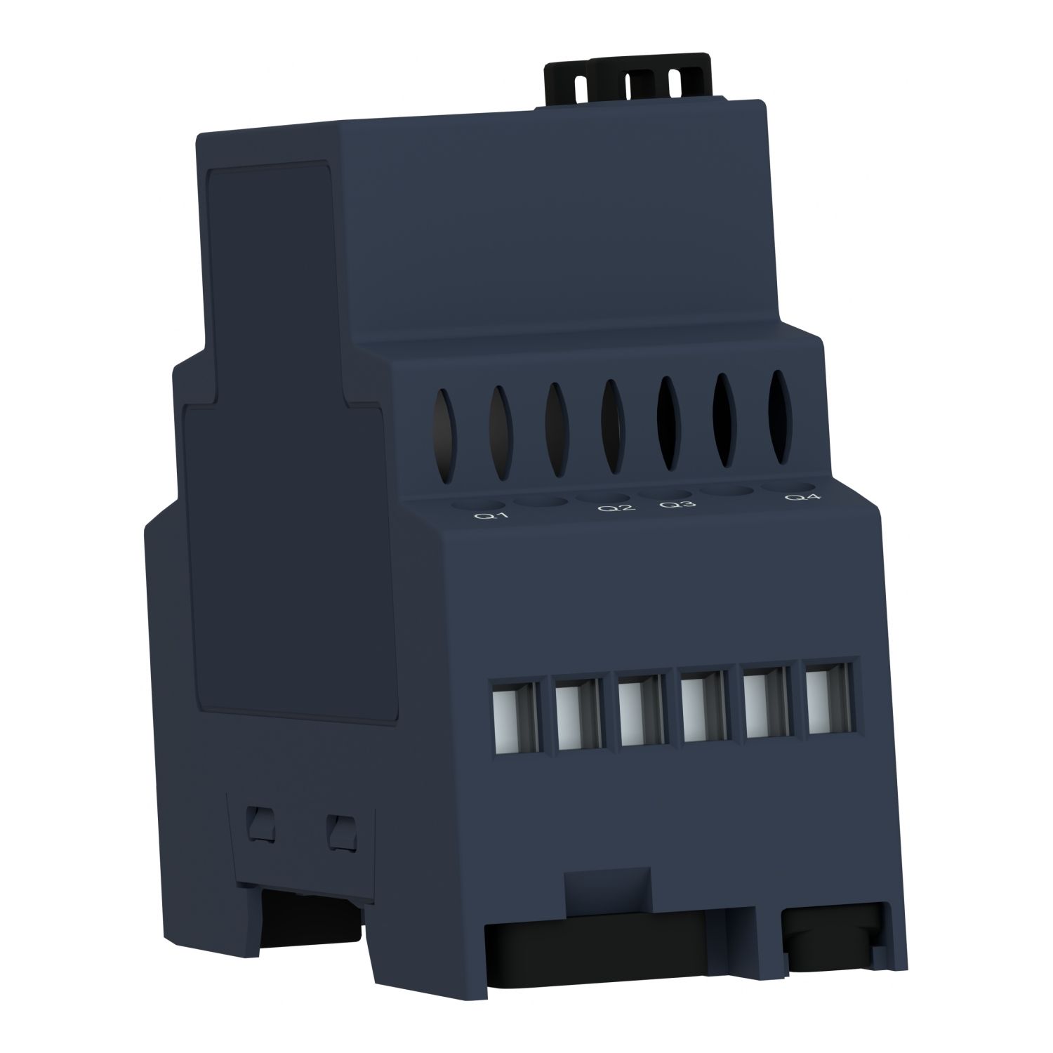 Picture of Configurable receiver, Harmony XB5R, 4 PNP, 2 buttons, 6 indicating LEDs, monostable, 24V DC