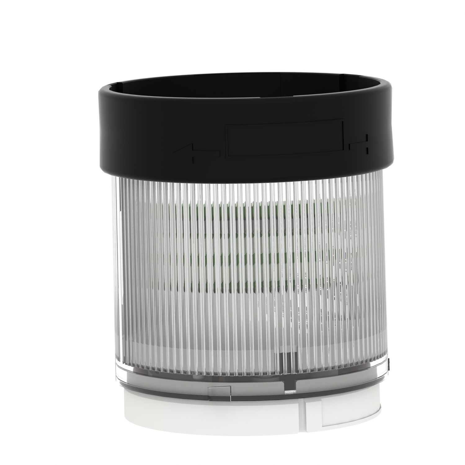 Picture of Indicator bank, Harmony XVB, illuminated unit, plastic, clear, 70mm, steady, integral LED, 230V AC