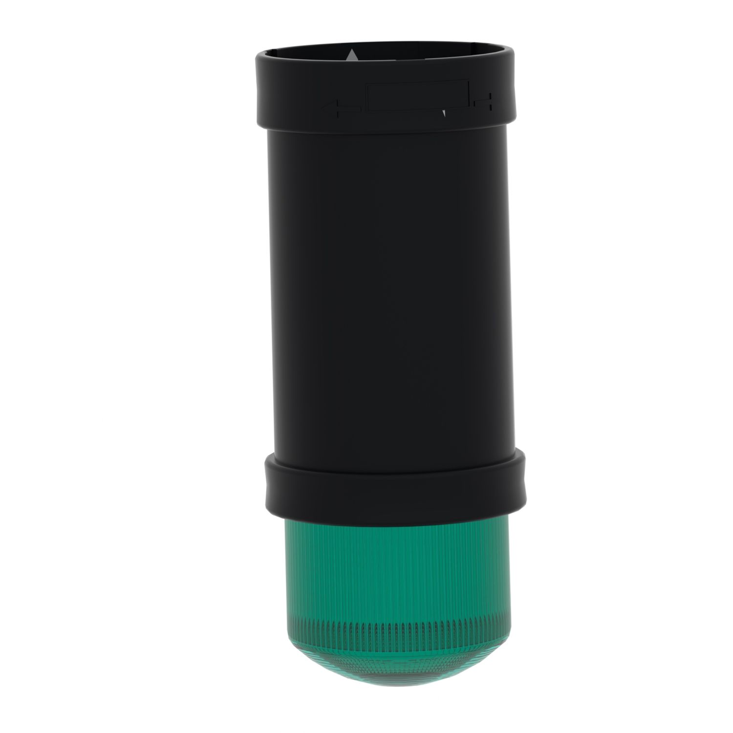 Picture of Indicator bank, Harmony XVB, illuminated unit, plastic, green, 70mm, integral flash discharge tube, 5joule, 24V AC/DC