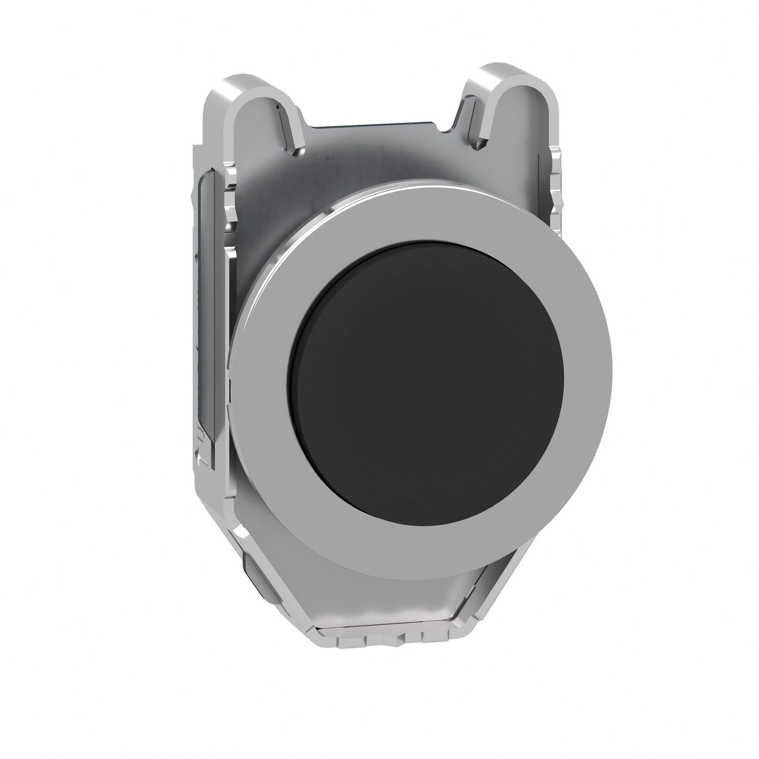 Picture of Head for non illuminated push button, Harmony XB4, flush mounted black projecting pushbutton