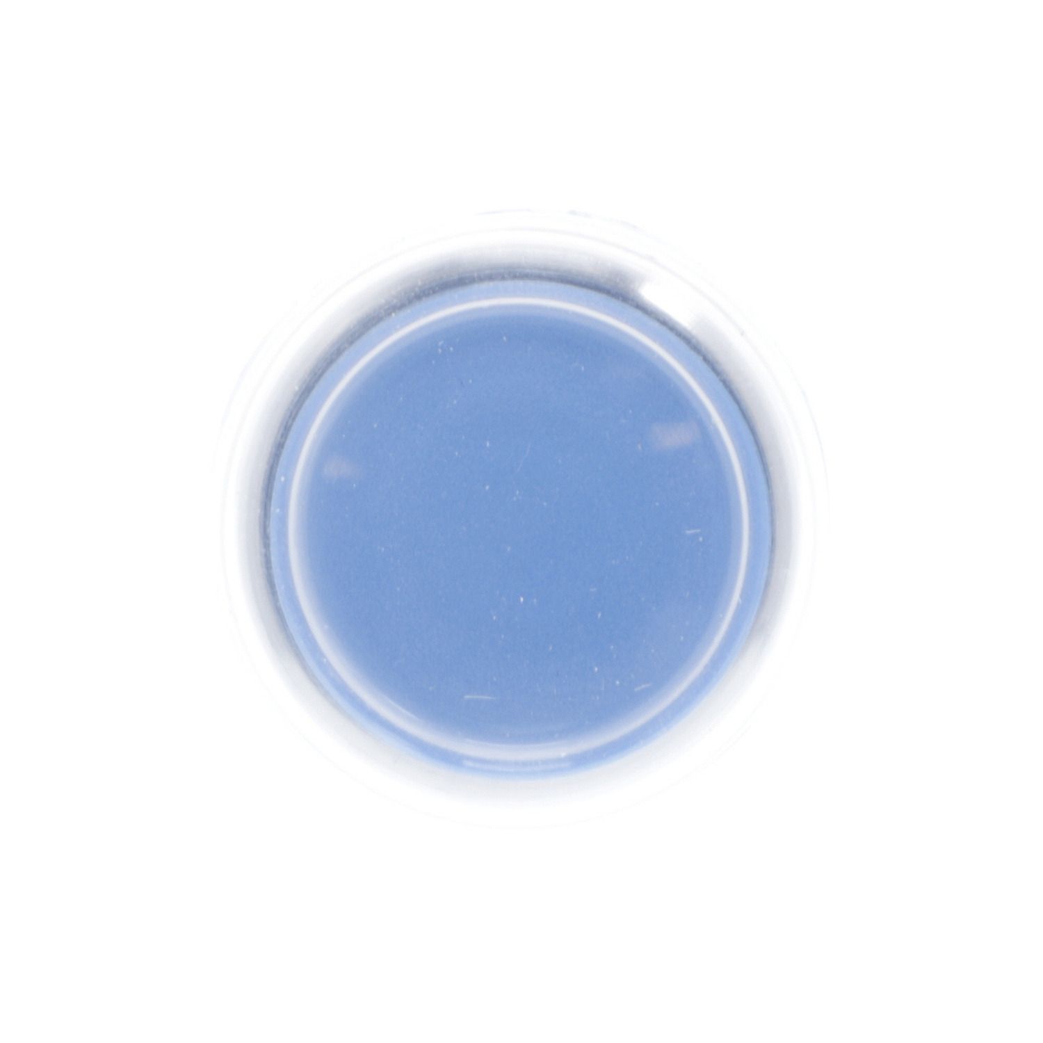 Picture of Head for non illuminated push button, Harmony XB4, metal, projecting, blue, 22mm, spring return, booted, unmarked