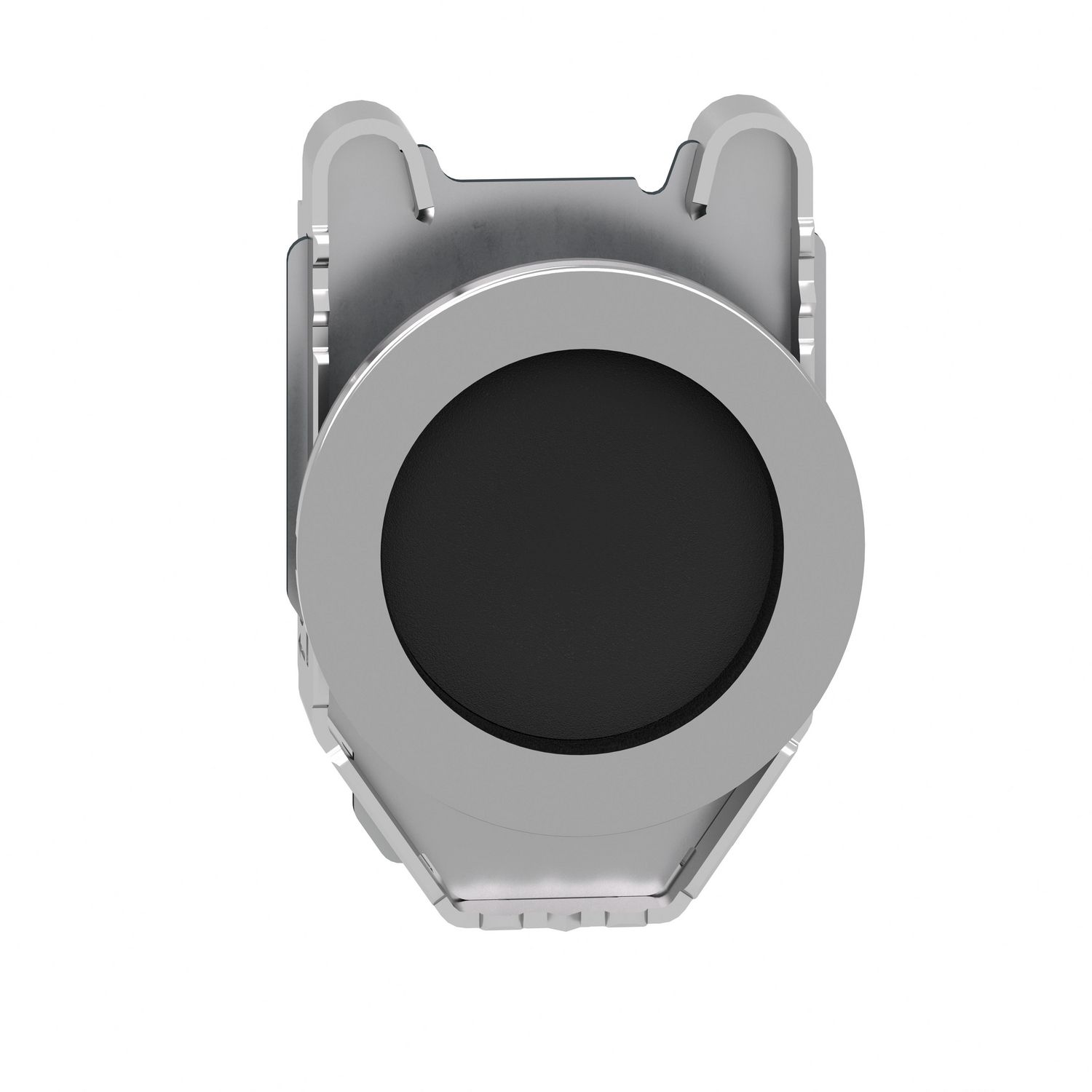Picture of Head for non illuminated push button, Harmony XB4, flush mounted black pushbutton recessed