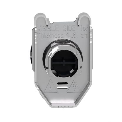 Picture of Head for non illuminated push button, Harmony XB4, flush mounted red projecting pushbutton white marked "OFF"