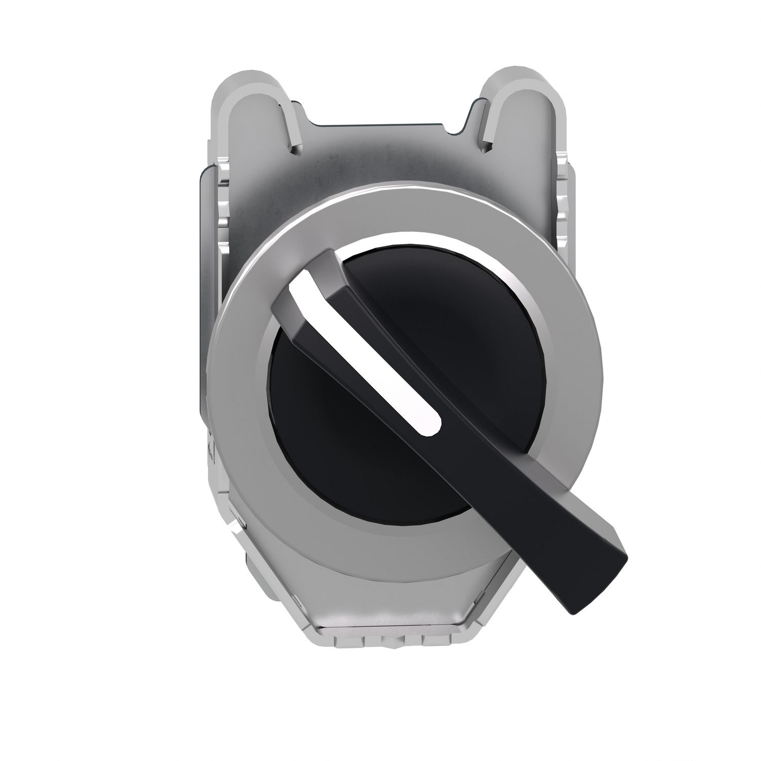 Picture of Head for selector switch, Harmony XB4, flush mounted black long handle 2 pos return right to left