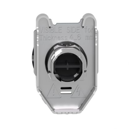 Picture of Head for non illuminated push button, Harmony XB4, flush mounted red flush caps pushbutton push