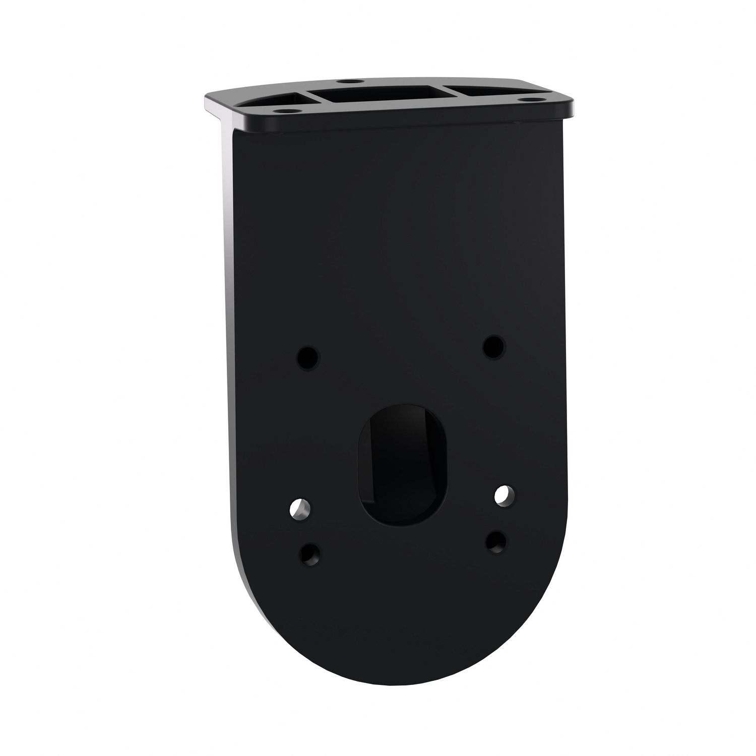 Picture of Fixing plate for use on vertical support for modular tower lights, Harmony XVU, black, 60mm