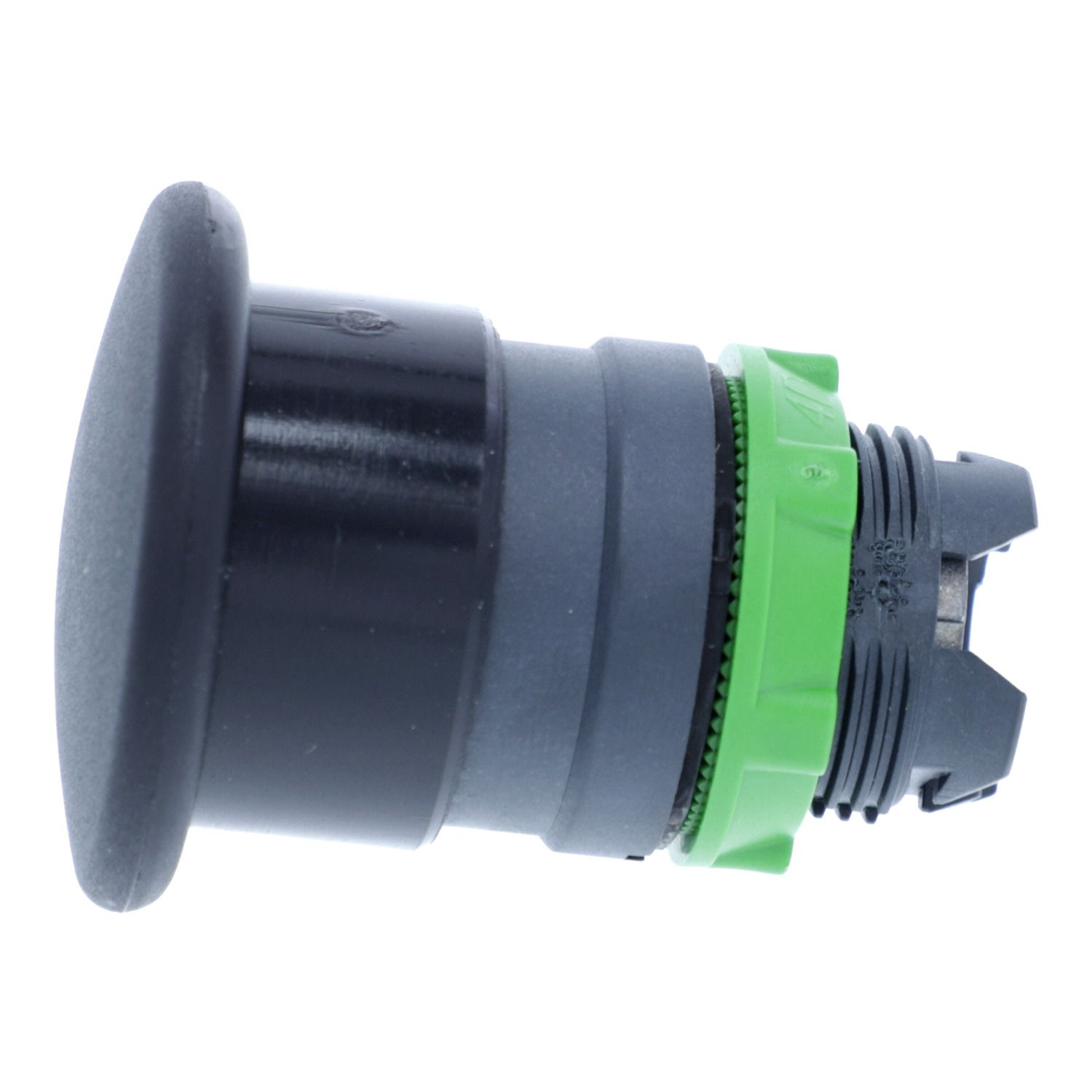 Picture of Head for non illuminated pushbutton, Harmony XB5, plastic, black, mushroom 40mm, 22mm, spring return