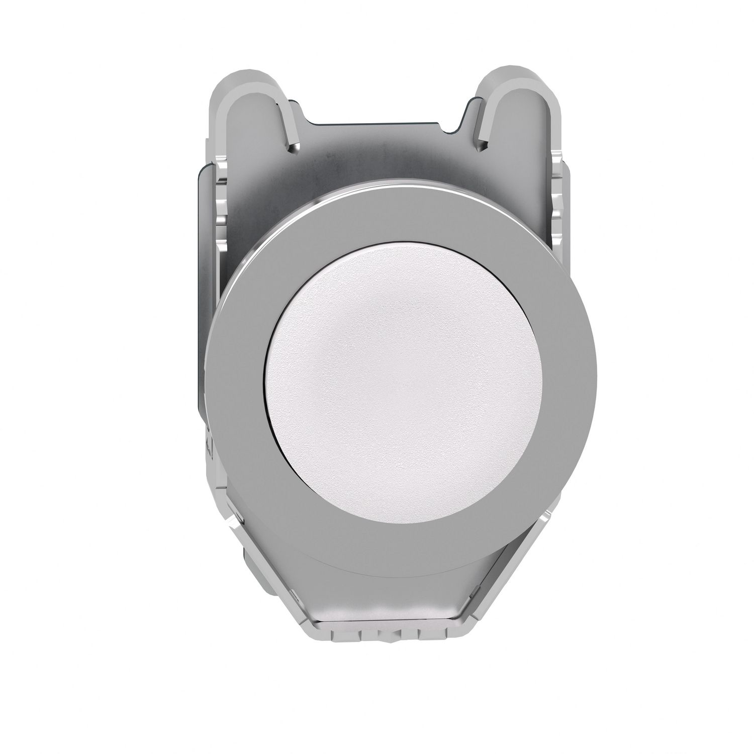 Picture of Head for non illuminated push button, Harmony XB4, flush mounted white projecting pushbutton