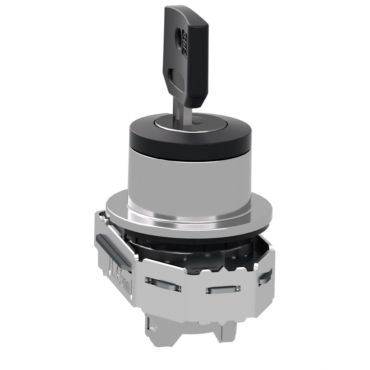 Picture of Head for key selector switch, Harmony XB4, flush mounted 455 3, position return left to center