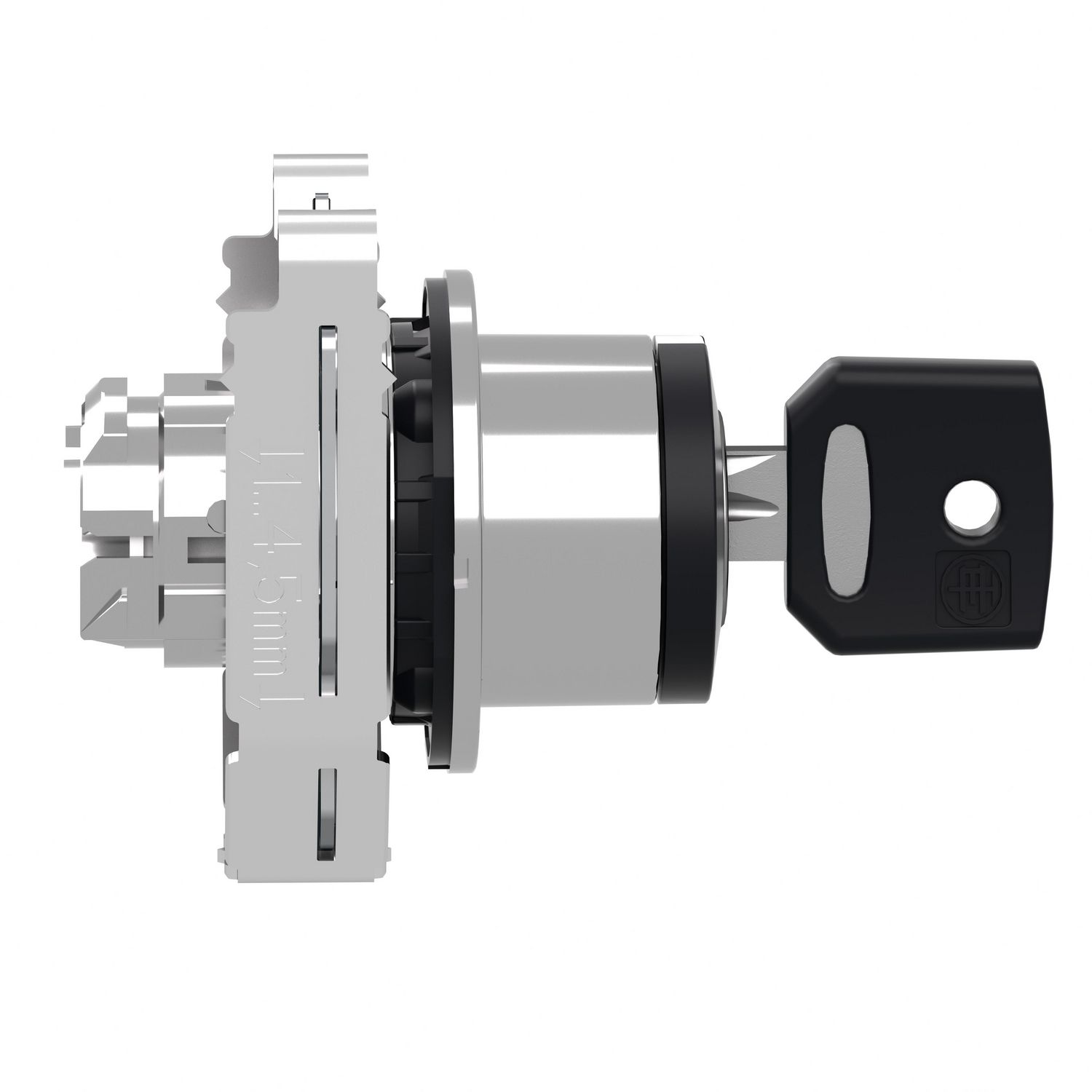 Picture of Head for key selector switch, Harmony XB4, flush mounted 455 3, position return left to center