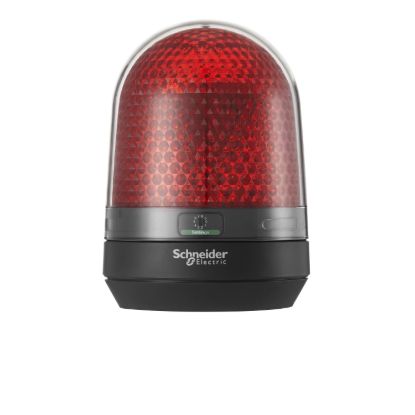Picture of Illuminated beacon without buzzer, Harmony XVR, orange, Ø100, integral LED, 12...24 V DC
