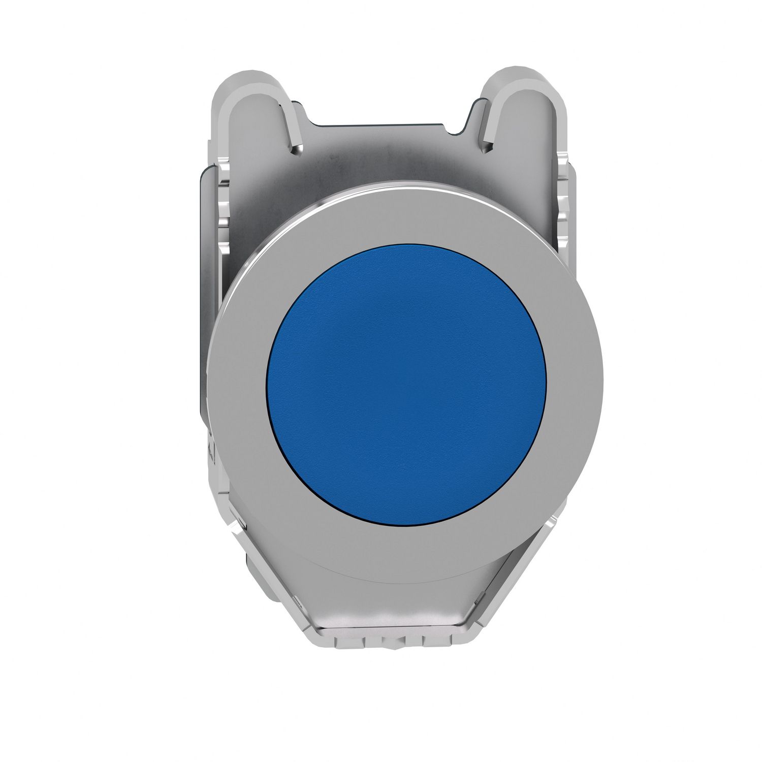 Picture of Head for non illuminated push button, Harmony XB4, flush mounted blue flush caps pushbutton push