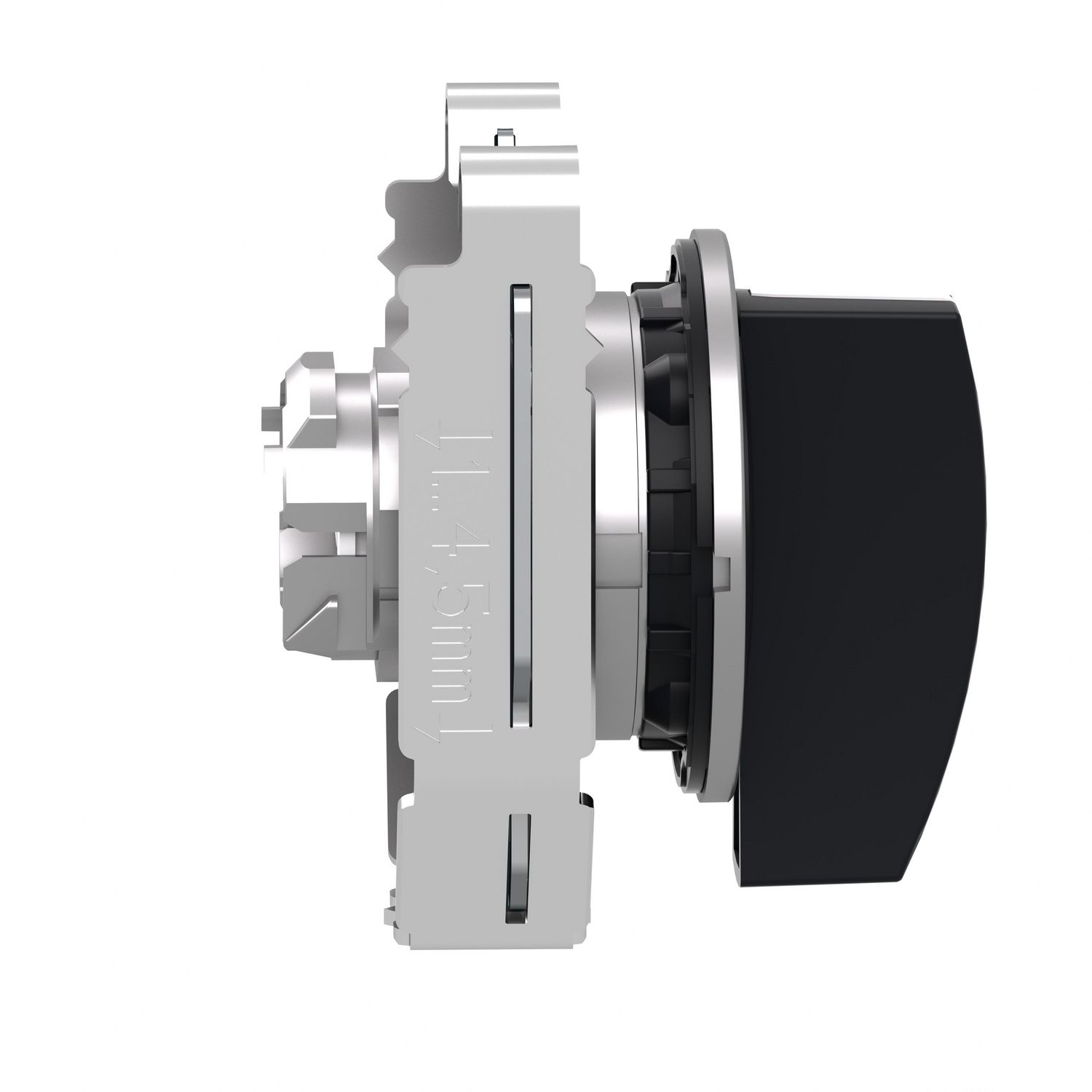 Picture of Head for selector switch, Harmony XB4, flush mounted black long handle 3 position stay put
