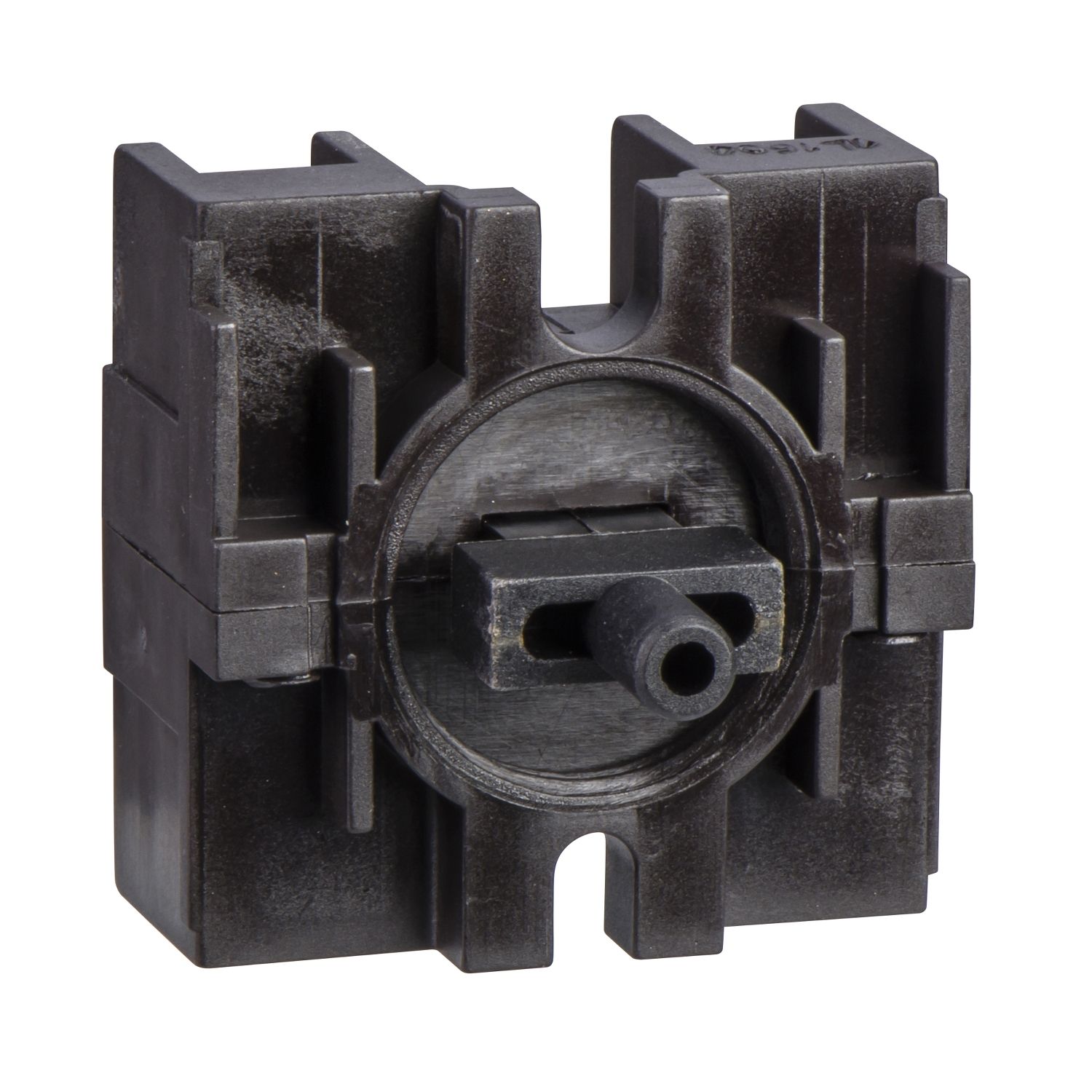 Picture of Single contact block, Harmony XAC, spring return, front mounting, single speed CO for XACB91 operators
