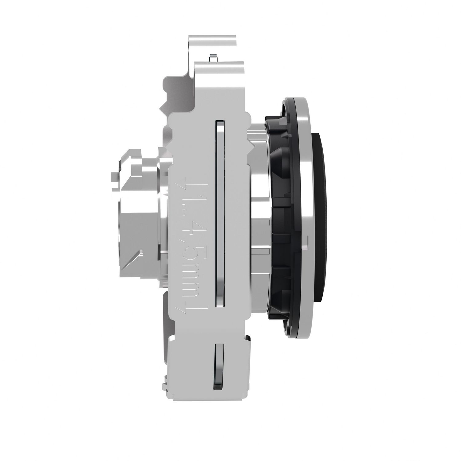 Picture of Head for non illuminated push button, Harmony XB4, flush mounted black projecting pushbutton push