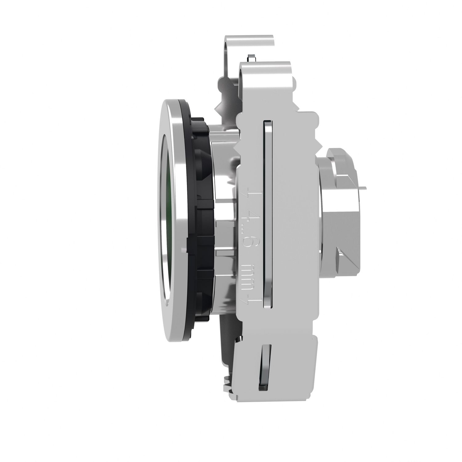 Picture of Head for non illuminated push button, Harmony XB4, flush mounted green pushbutton recessed