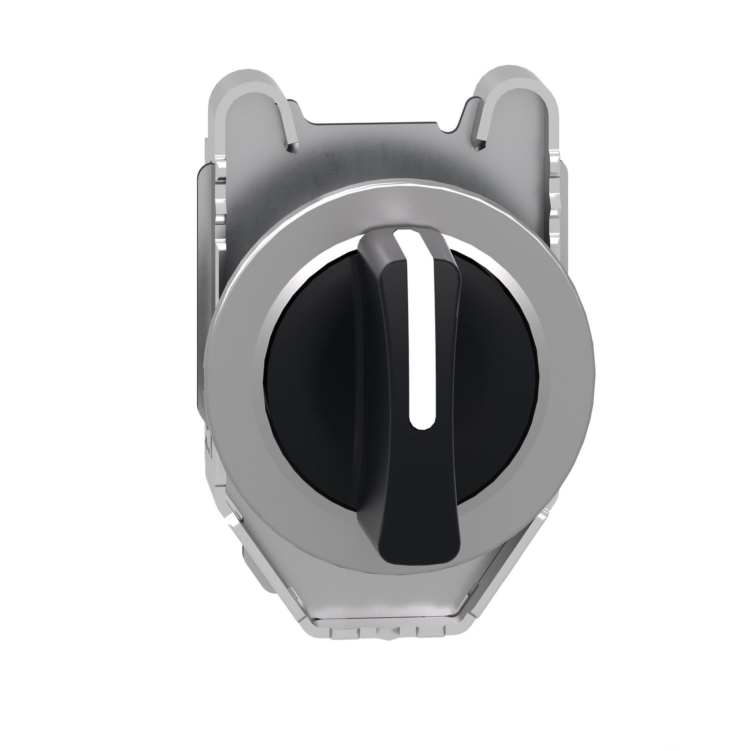 Picture of Head for selector switch, Harmony XB4, flush mounted black 3 position return left to center