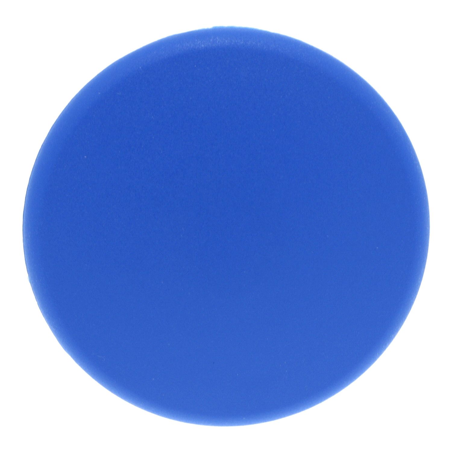 Picture of Head for non illuminated pushbutton, Harmony XB4, mushroom 40mm, metal, blue, 22mm, spring return