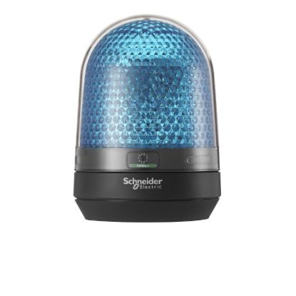 Picture of Illuminated beacon without buzzer, Harmony XVR, blue, 100mm, integral LED, 100...230V AC