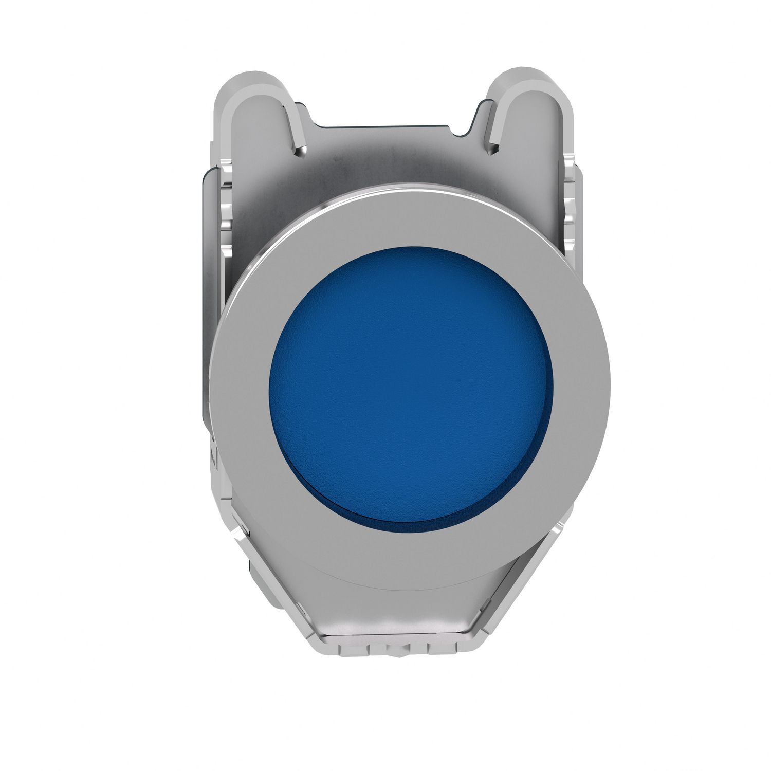 Picture of Head for non illuminated push button, Harmony XB4, flush mounted blue pushbutton recessed