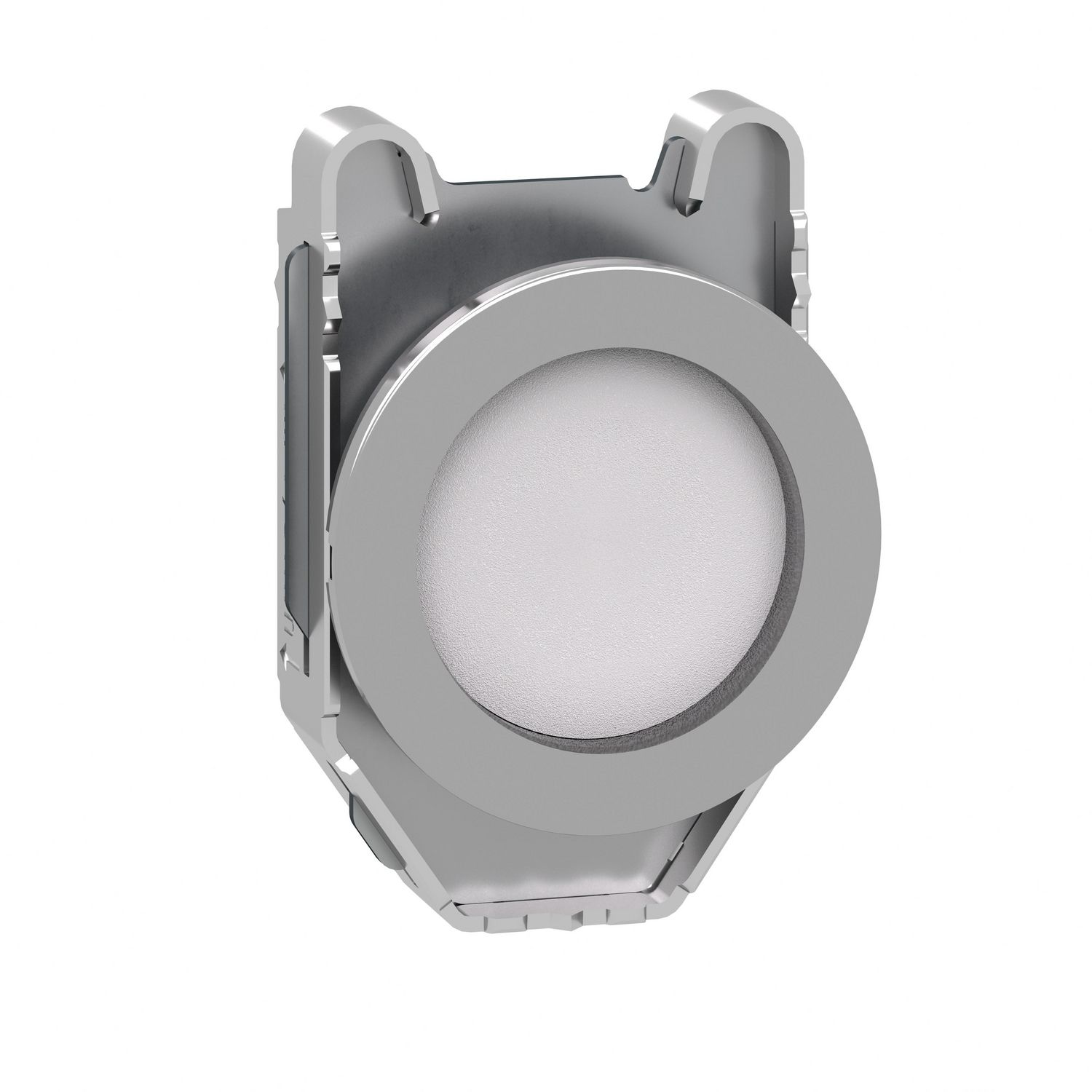 Picture of Head for non illuminated push button, Harmony XB4, flush mounted white pushbutton recessed