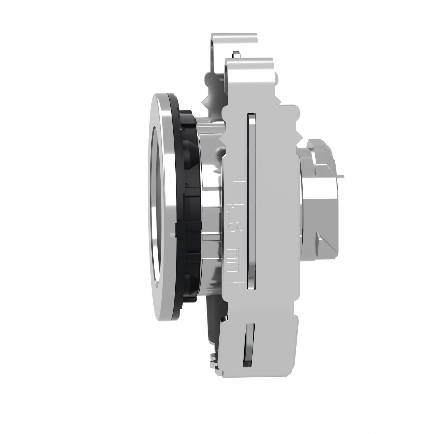 Picture of Head for non illuminated push button, Harmony XB4, flush mounted white pushbutton recessed