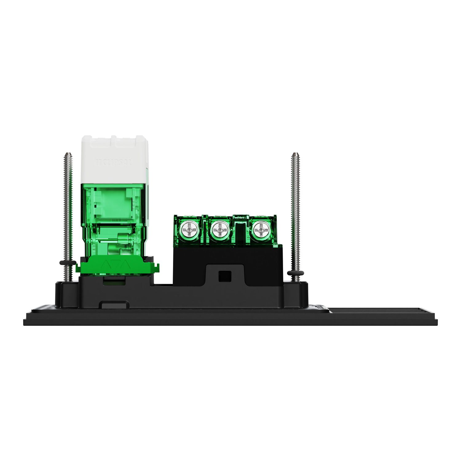 Picture of Single Switch Power Point, Clipsal Solis, Smart Switch, Horizontal Mount, 230V-240V, 10A