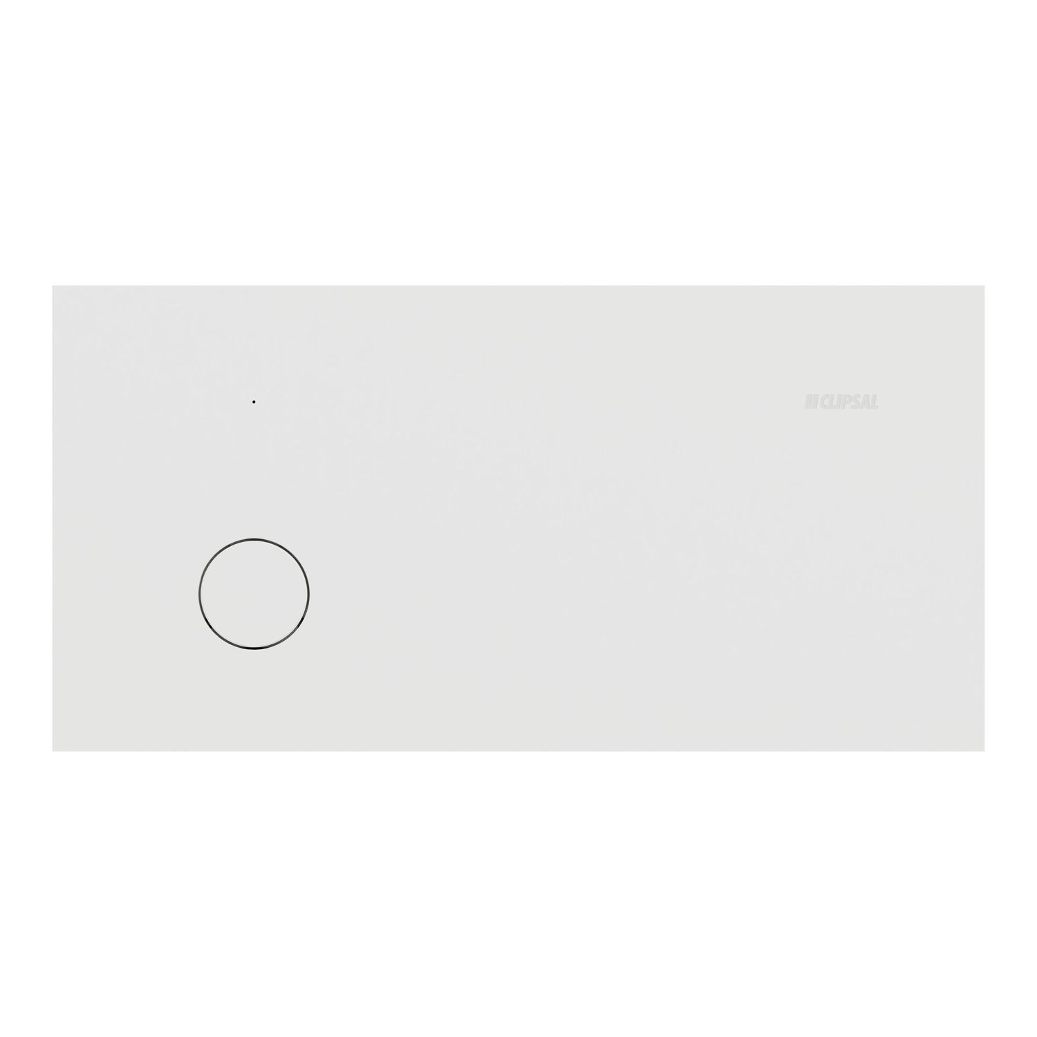 Picture of Flush Switch, Clipsal Solis, Horizontal Mount, 1 Gang, 230V-240V, 10AX 1-Way/2-Way