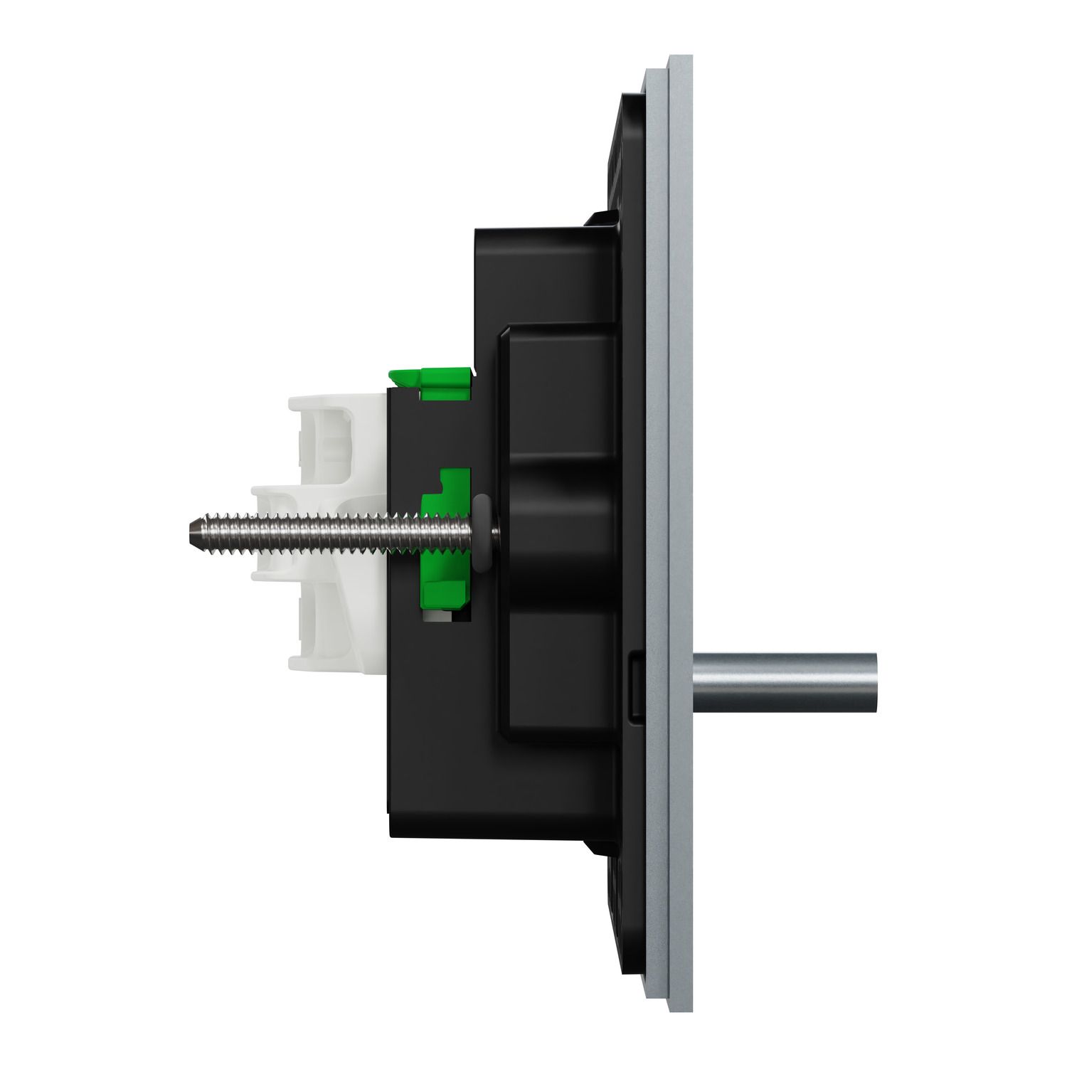 Picture of Flush Switch, Clipsal Solis T Series, Horizontal Mount, 1 Gang, 230V-240V, 10AX 1-Way/2-Way