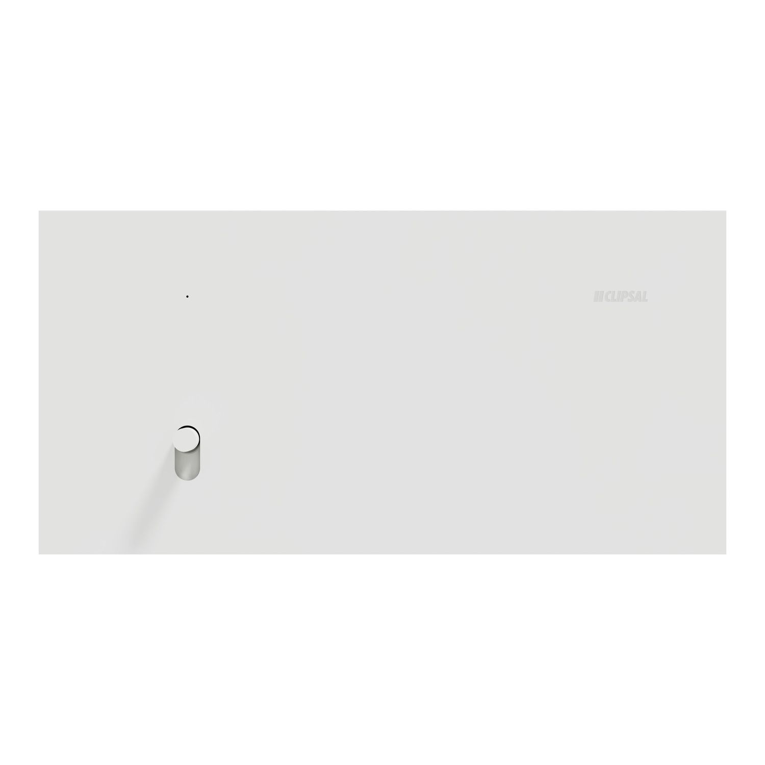 Picture of Flush Switch, Clipsal Solis T Series, Horizontal Mount, 1 Gang, 230V-240V, 10AX 1-Way/2-Way