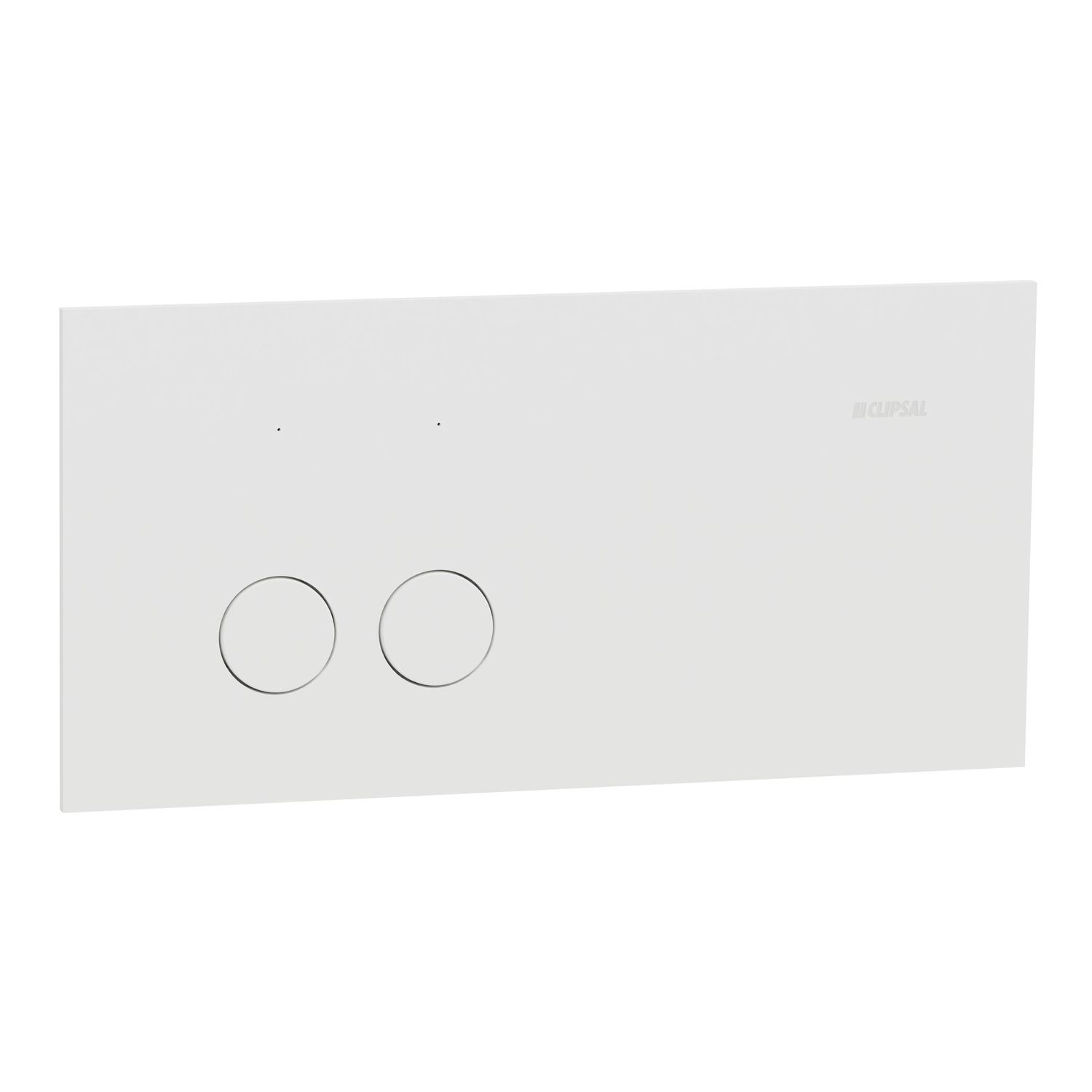 Picture of Flush Switch, Clipsal Solis, Horizontal Mount, 2 Gang, 230V-240V, 10AX 1-Way/2-Way